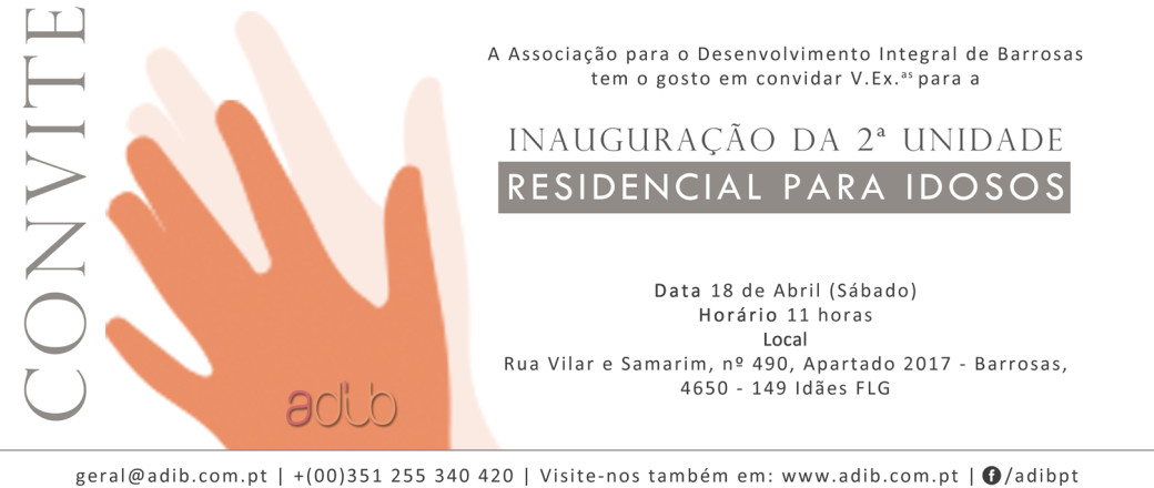 Inauguração da 2ª Unidade Residencial para Idosos