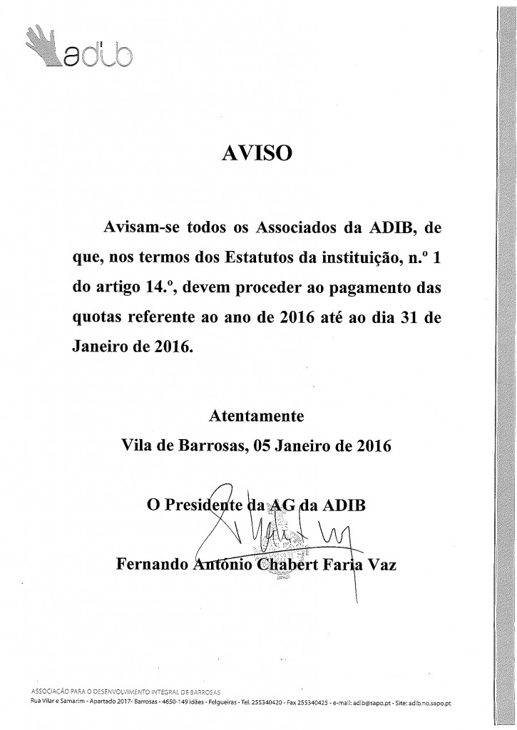 Aviso
